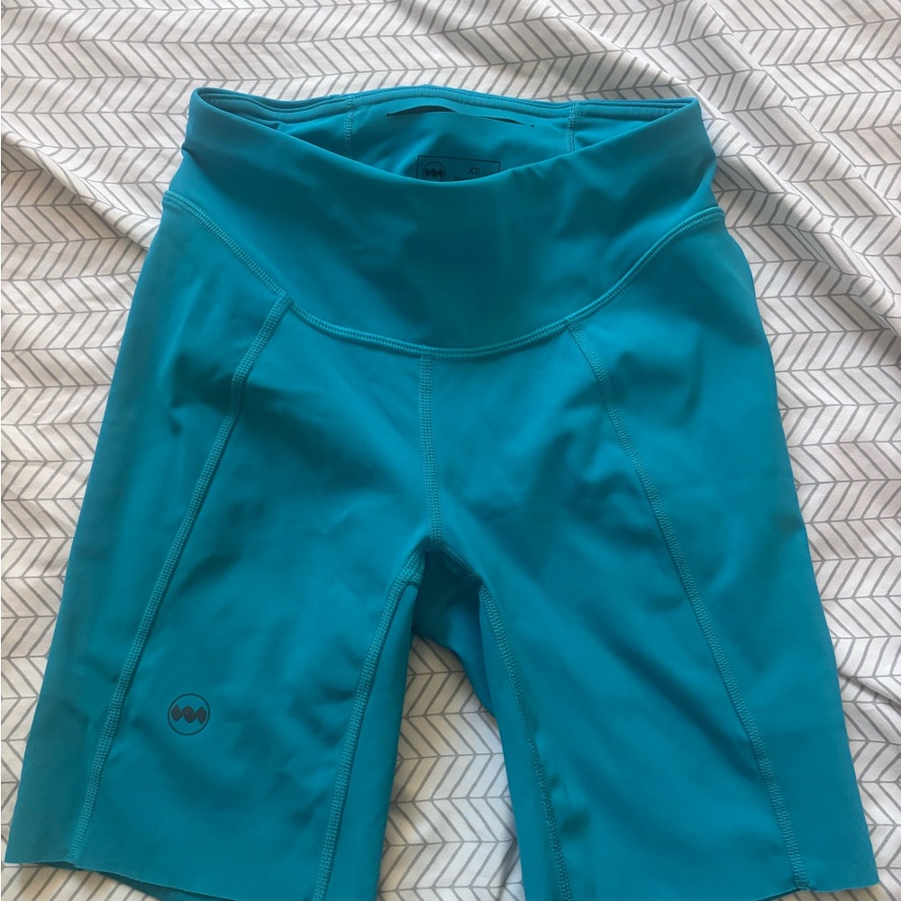 Janji Teal Bike Shorts
